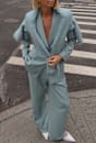 Suki Wide Leg Wool Pant
