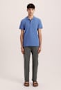 Kane Cotton Blend Waffle Polo