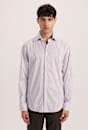 Calvin Long Sleeve Slim Stripe Shirt