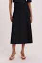 Mia Milano Knit Flared Skirt