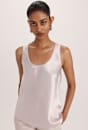 Ivana Crinkle Bias Tank