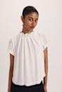 Willa High Neck Short Sleeve Top