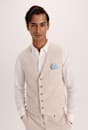 Elias Cotton Linen Waistcoat