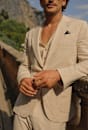 Elias Cotton Linen Suit Jacket