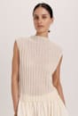 Sheer Knit Rib Tank