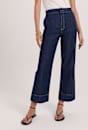 Ava Cropped Wide Leg Jean