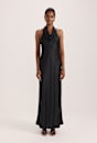 Sallee Maxi Halter Dress