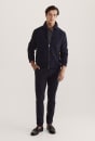 Theo Wool Check Bomber