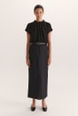Willa High Neck Short Sleeve Top