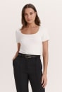 Parker Scoop Neck Tee