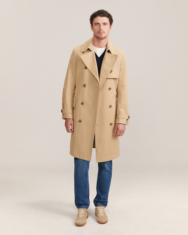 Big And Tall Trench Coats For Men Hockerty, 53 OFF