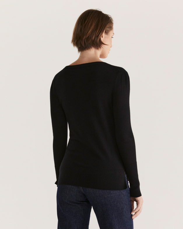 Saba karlie top ponte cardigan