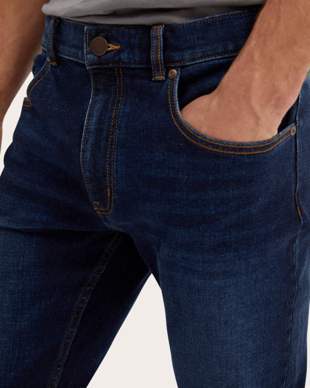 Fitzroy Slim Jean in INDIGO WASH