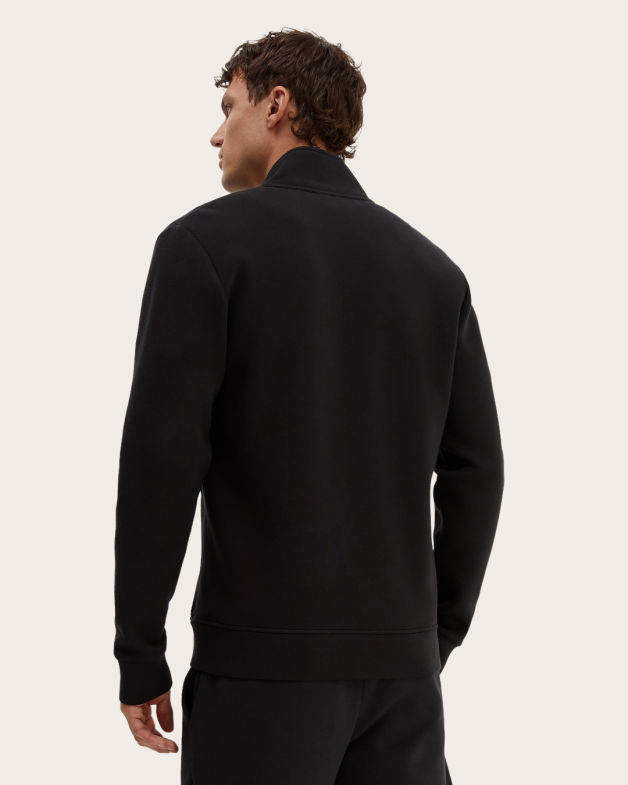 Victor Funnel Neck Jacket in BLACK