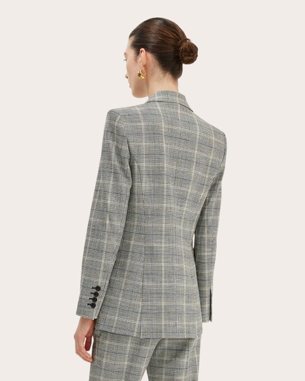 Tilly Blazer in BLUE MULTI