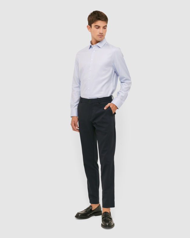 Munroe Easy Care Shirt in SKY