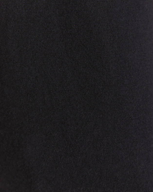 Miramar Cotton Wool Knit Polo in BLACK