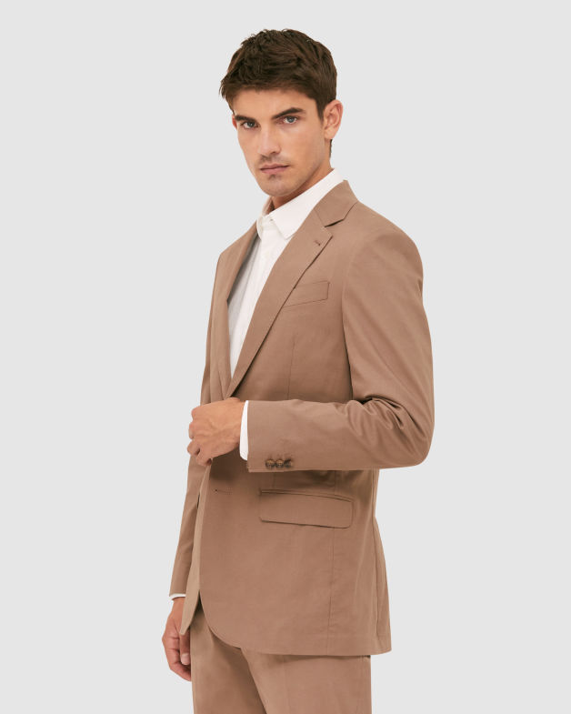 Enzo Suit Jacket in MOCHA