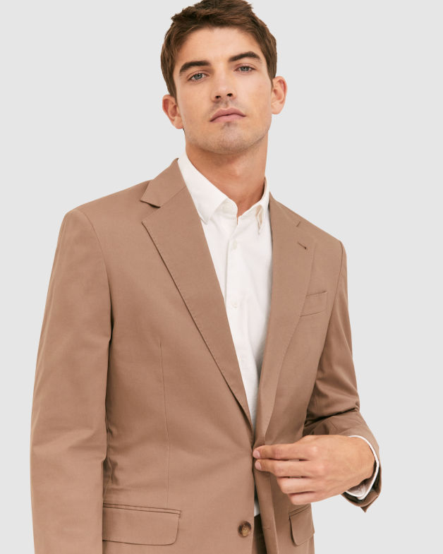 Enzo Suit Jacket in MOCHA