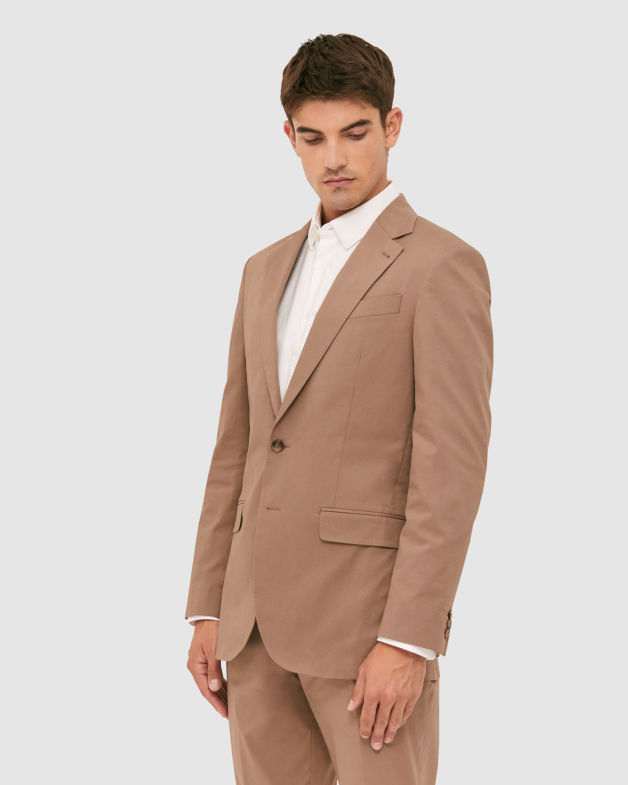 Enzo Suit Jacket in MOCHA