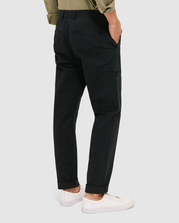 Rick Stretch Utility Pant in BLACK