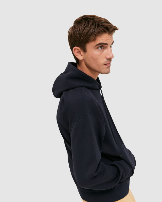 Victor Pullover Hoodie in NAVY