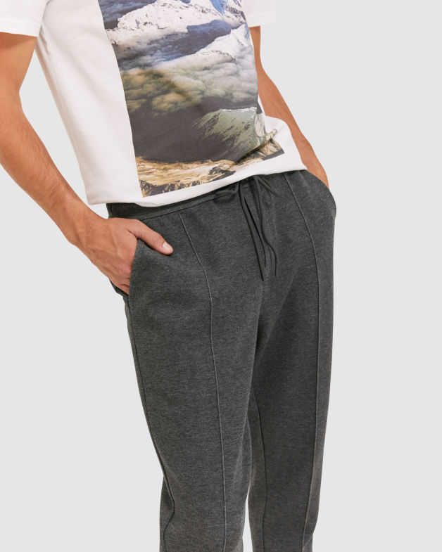 Victor Track Pant in CHARCOAL