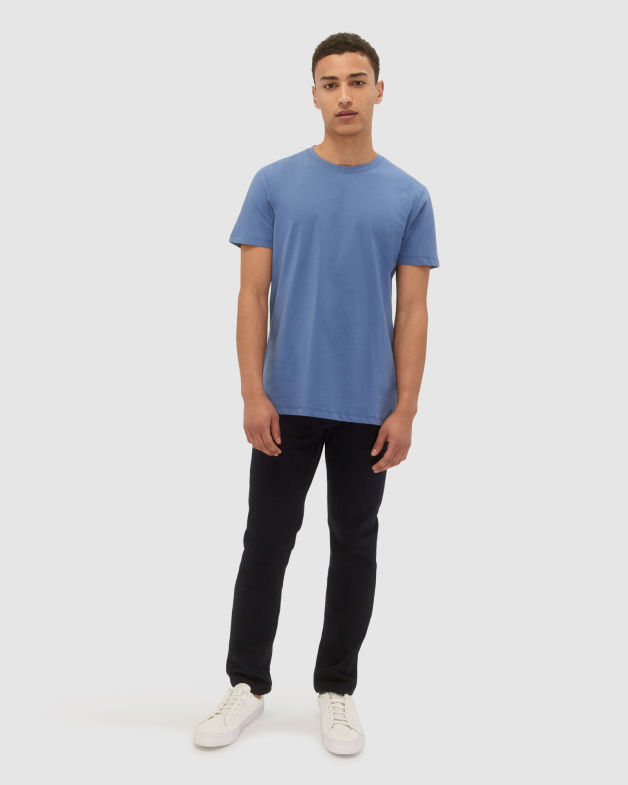 Super Soft Tee in DUSK BLUE