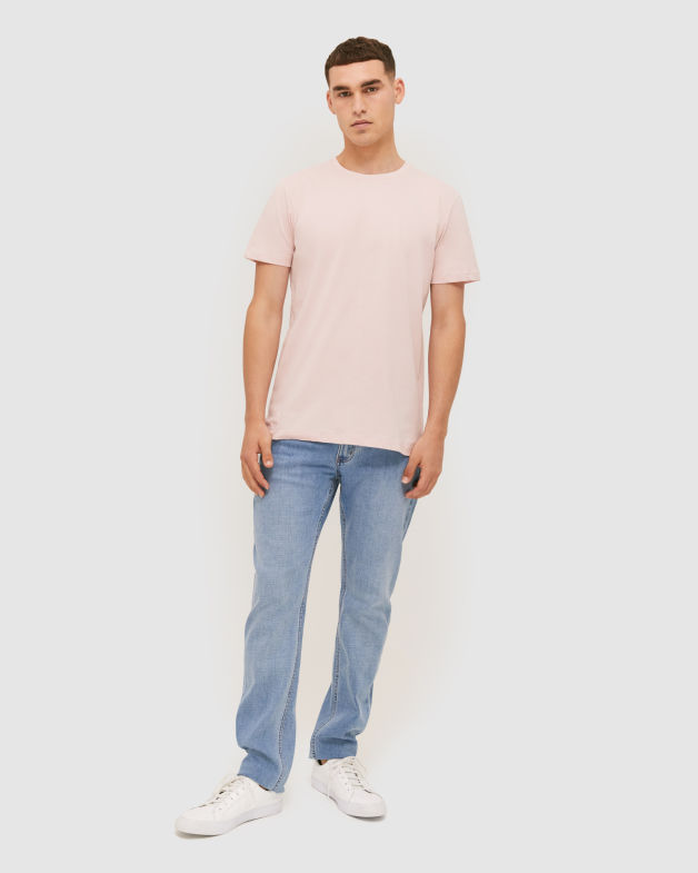 Super Soft Tee in DUSKY PINK