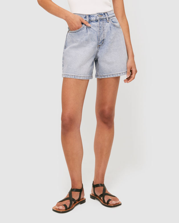Gia Tuck Short in VINTAGE BLUE