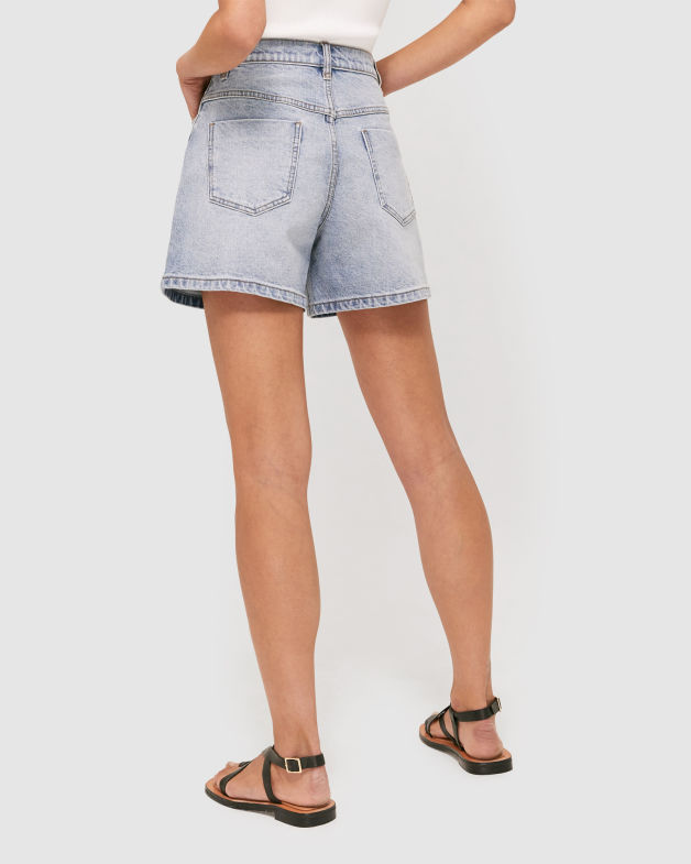 Gia Tuck Short in VINTAGE BLUE