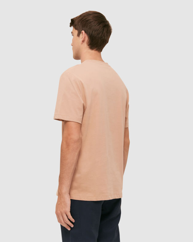 Walker Short Sleeve Logo Tee in COPPER