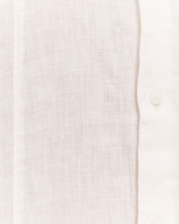 Cooper Short Sleeve Classic Shirt in WHITE