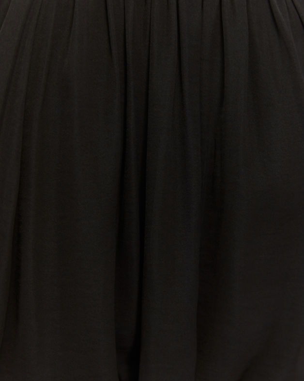 Lillian Half Sleeve Top in BLACK