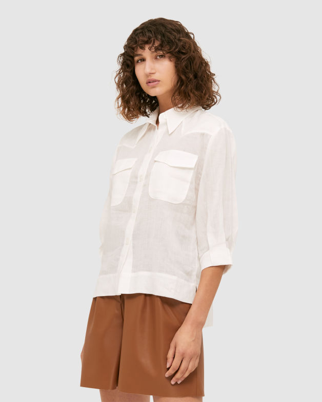 Elowen Shirt in IVORY