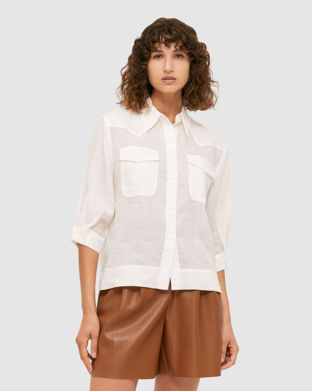 Elowen Shirt in IVORY