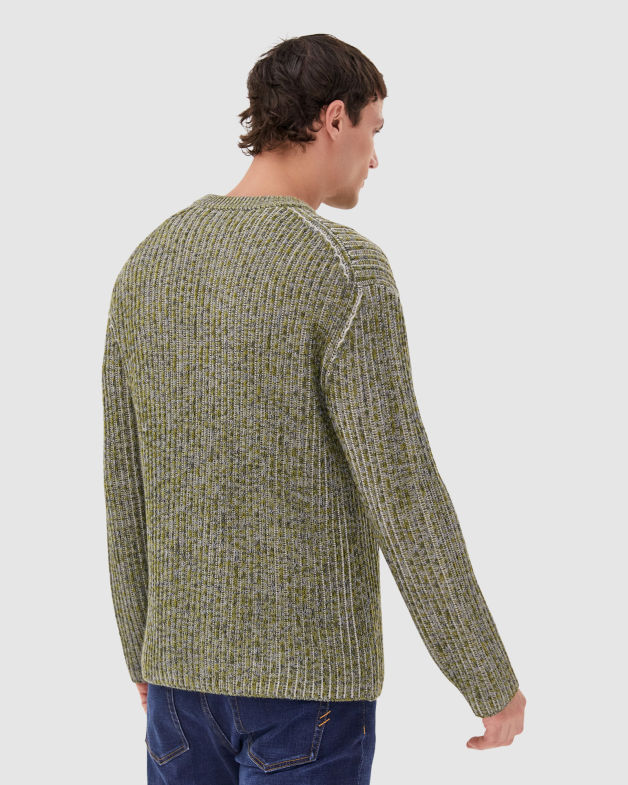 Remy Crew Neck Knit in GREEN
