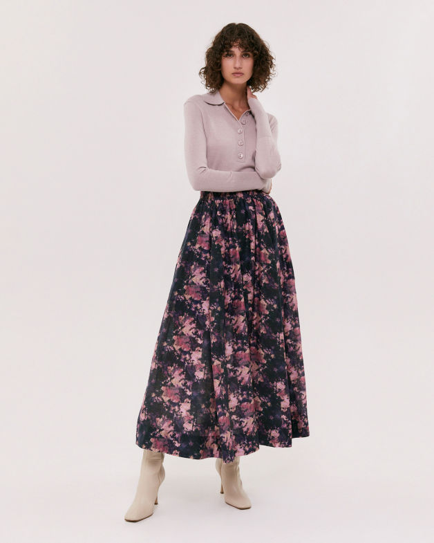 Juniper Maxi Skirt in PRINT