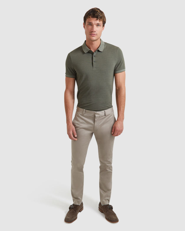 Baxter Slim Chino Pant in TAUPE