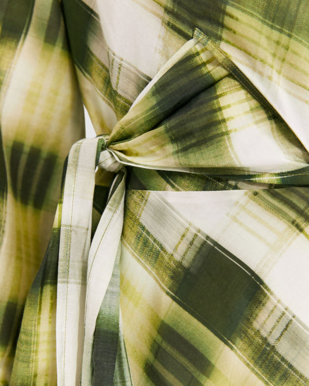 Croix Silk Cotton Dress in MULTI