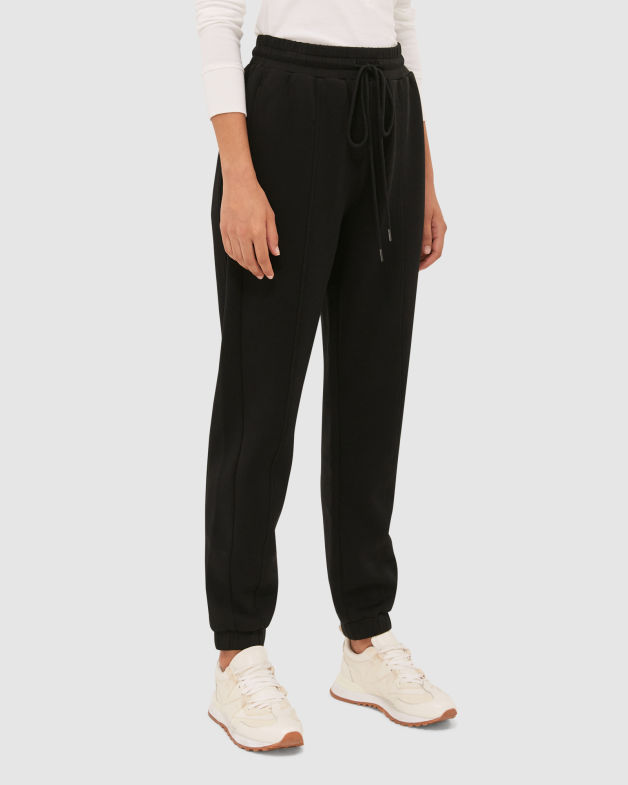 Cleo Panel Trackpant in BLACK