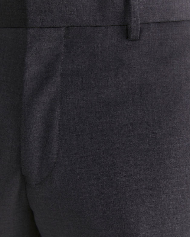Marsden Wool Suit Pant in GREY MELANGE