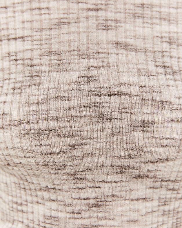 Nic Merino Wool Grown On Knit in IVORY/BLACK