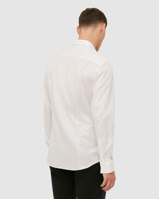 Pascoe Long Sleeve Classic Shirt in WHITE