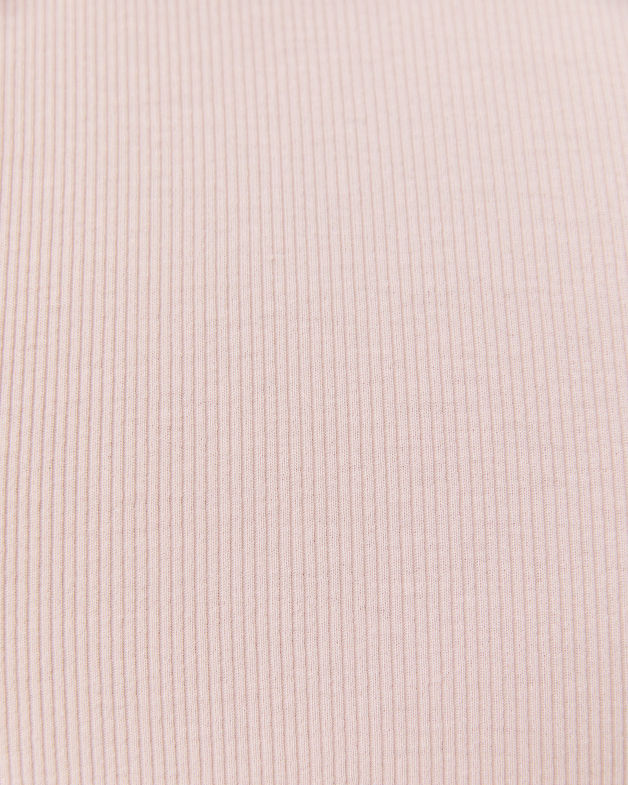 Emilie Rib Tank Top in BLUSH