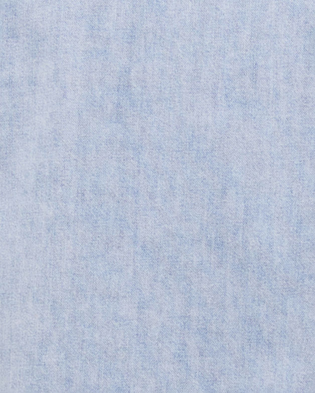 Carlisle Long Sleeve Classic Denim Shirt in LIGHT WASH