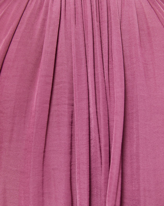 Lillian Puff Sleeve Top in ORCHID