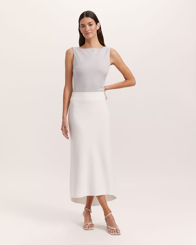 Mia Milano Fluted Skirt