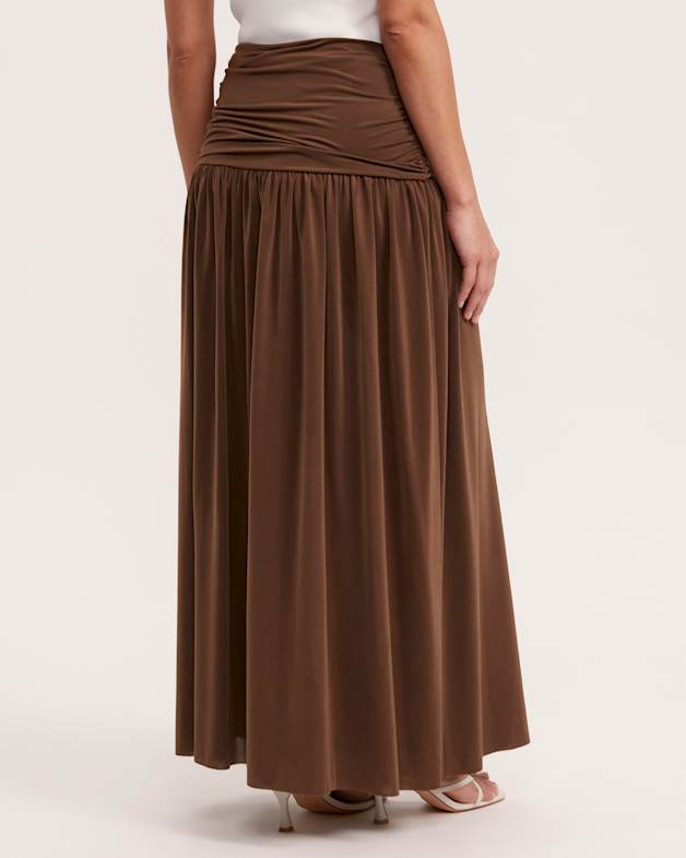 Serena Rouched Maxi Skirt