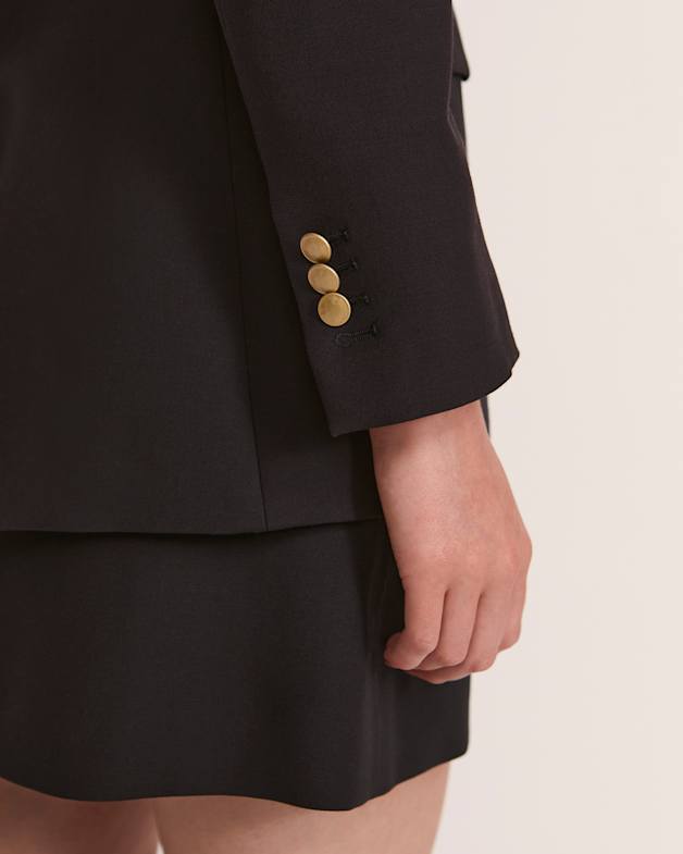 Celeste Wool Double Breasted Blazer